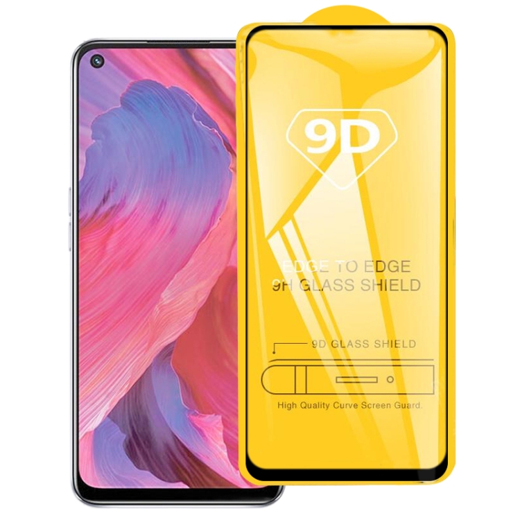 

For OPPO A74 5G / A74 4G 9D Full Glue Full Screen Tempered Glass Film