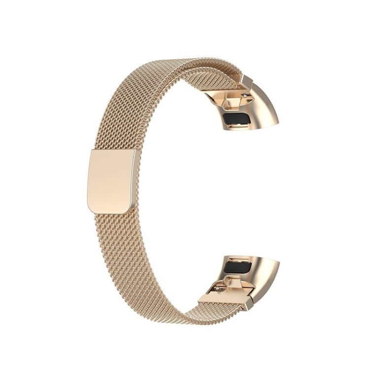 

For Huawei Band 3 Pro / 4 Pro Milanese Watch Band(Champagne Gold)
