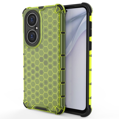 

For Huawei P50 Pro Shockproof Honeycomb PC + TPU Protective Case(Green)