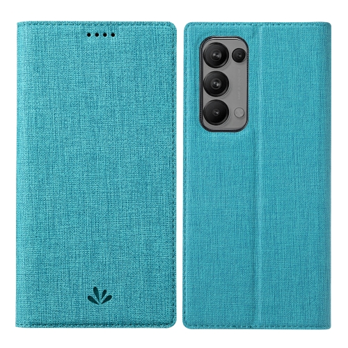 

For OPPO Reno5 5G ViLi DMX Series Shockproof TPU + PU Leather Magnetic Attraction Horizontal Flip Case with Card Slot & Holder(Blue)