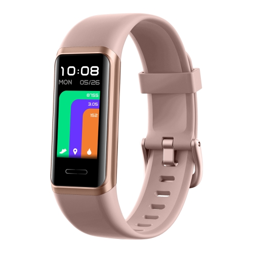 

[HK Warehouse] DOOGEE DG Band, 1.05 inch LCD Color Screen, 5ATM Waterproof, Support 5-7 Days Endurance & 14 Exercise Modes & Heart Rate Monitoring & Blood Oxygen Measurement(Pink)