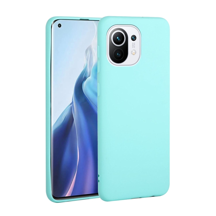 

For Xiaomi Mi 11 Candy Color TPU Case(Green)