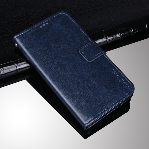 

For Ulefone Armor 10 5G idewei Crazy Horse Texture Horizontal Flip Leather Case with Holder & Card Slots & Wallet(Blue)