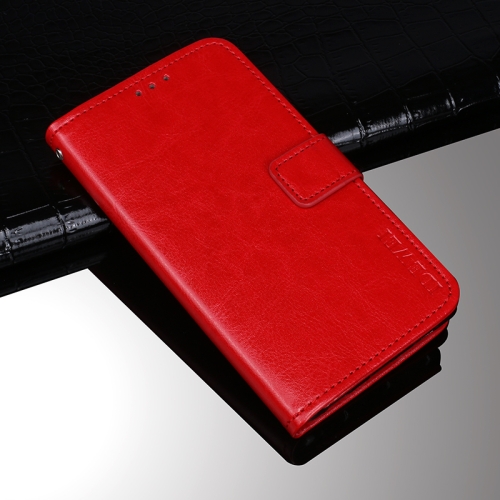 

For Ulefone Armor 10 5G idewei Crazy Horse Texture Horizontal Flip Leather Case with Holder & Card Slots & Wallet(Red)