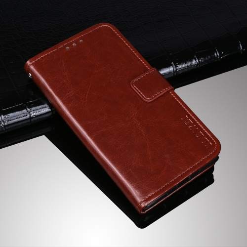 

For Ulefone Armor 10 5G idewei Crazy Horse Texture Horizontal Flip Leather Case with Holder & Card Slots & Wallet(Brown)