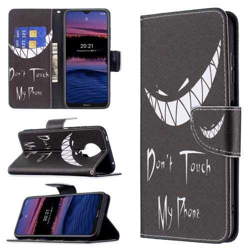 

For Nokia G20 / G10 Colored Drawing Pattern Horizontal Flip Leather Case with Holder & Card Slots & Wallet(Smirk)