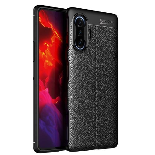 

For Xiaomi Redmi K40 Gaming Edition 5G Litchi Texture TPU Shockproof Case(Black)