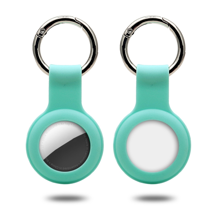 

Silicone Case with Keychain Ring for AirTag(Mint Green)