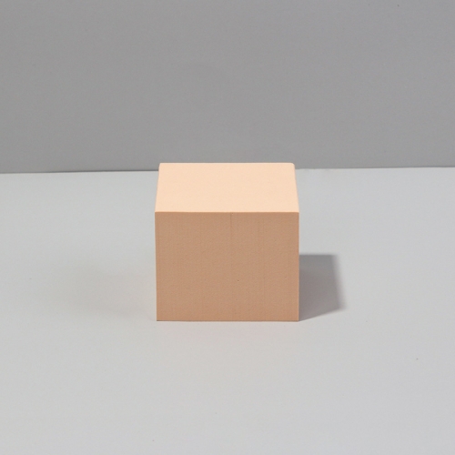 

7 x 7 x 6cm Cuboid Geometric Cube Solid Color Photography Photo Background Table Shooting Foam Props(Flesh Color)