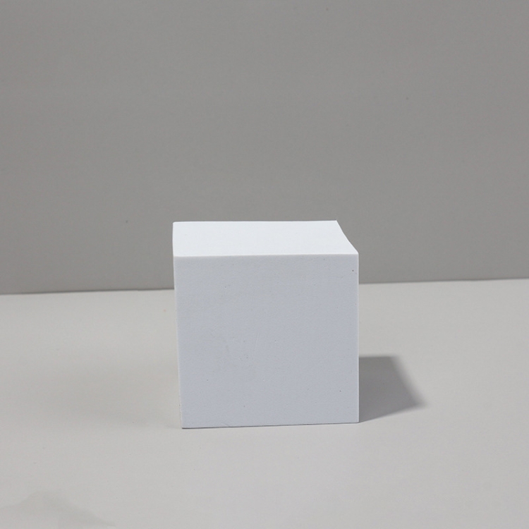 

7 x 7 x 6cm Cuboid Geometric Cube Solid Color Photography Photo Background Table Shooting Foam Props(White)