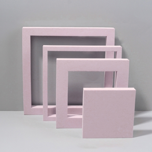 

Cube Embedded Combo Kits Geometric Cube Solid Color Photography Photo Background Table Shooting Foam Props (Pink)