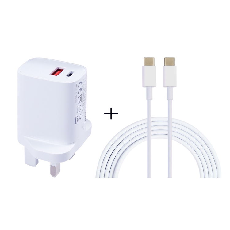 E087 20W USB-C Type-C USB Ports Charger with 100W
