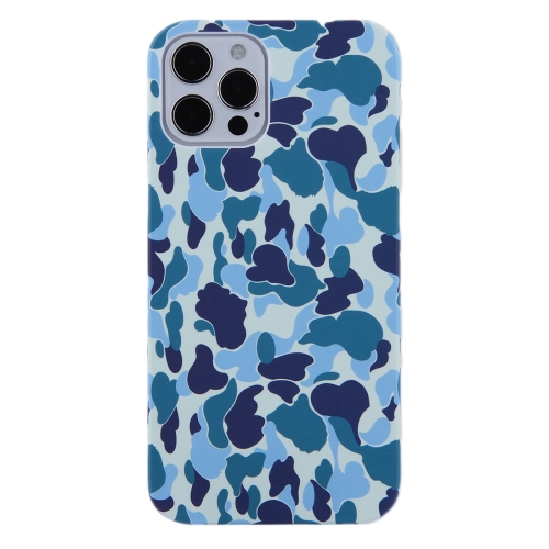 

Camouflage TPU Protective Case For iPhone 12 / 12 Pro(Blue)