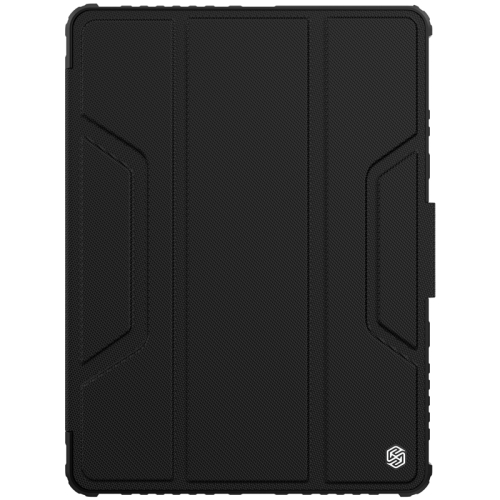 

NILLKIN Bumper Pro Horizontal Flip Leather Case with Pen Slot & Holder & Pen Slot Only Supports iPad Pencil 2nd Generation For iPad 10.2 2021 / 2020 / 2019(Black)