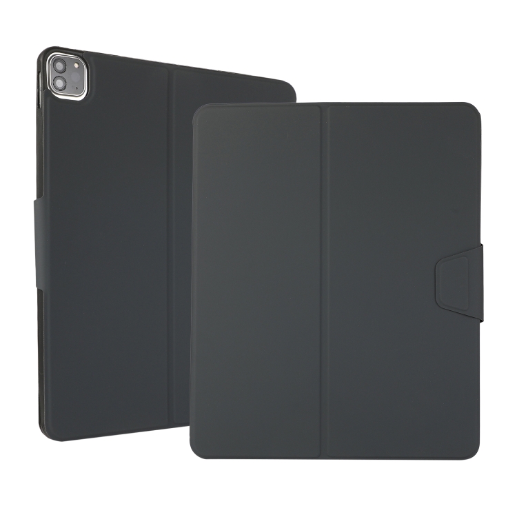 

Electric Pressed Texture Horizontal Flip Leather Tablet Case with Holder & Pen Slot For iPad Pro 12.9 2021(Dark Gray)
