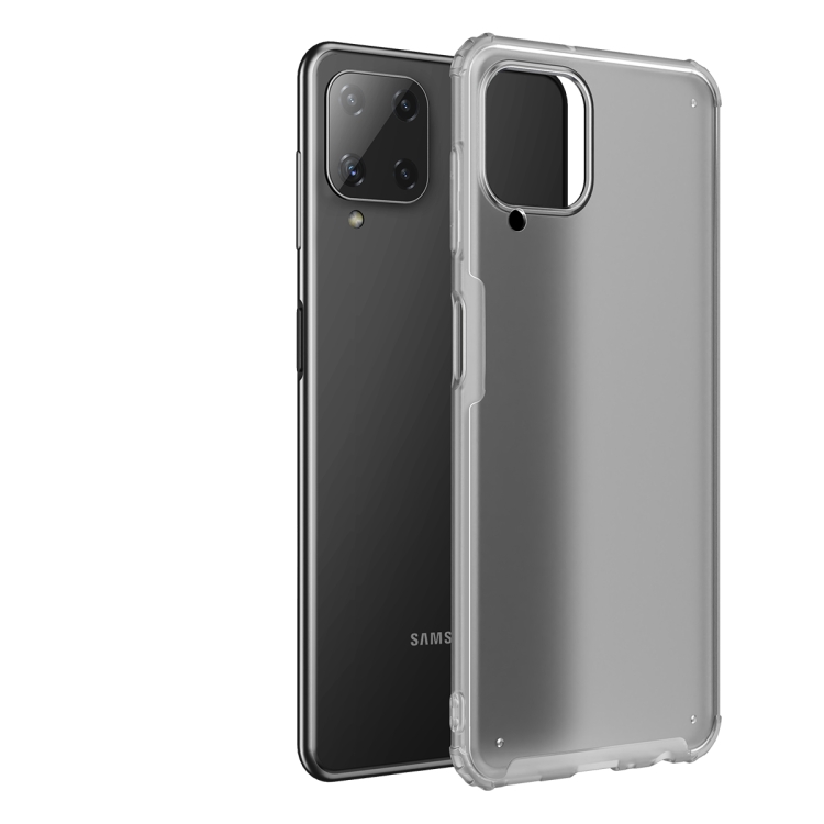 

For Samsung Galaxy A22 4G Four-corner Shockproof TPU + PC Protective Case(Translucent)