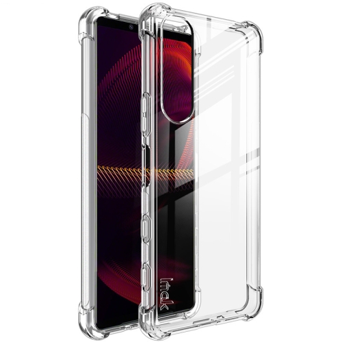 

For Sony Xperia 5 III IMAK All-inclusive Shockproof Airbag TPU Case with Screen Protector(Transparent)