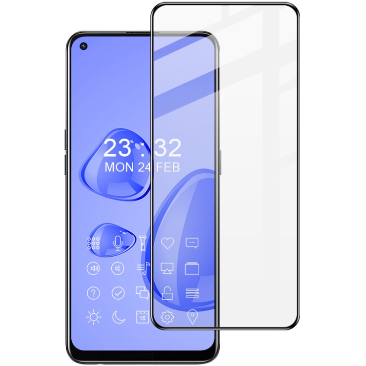 

For OPPO Reno5 Z / Reno5 F IMAK 9H Surface Hardness Full Screen Tempered Glass Film Pro+ Series