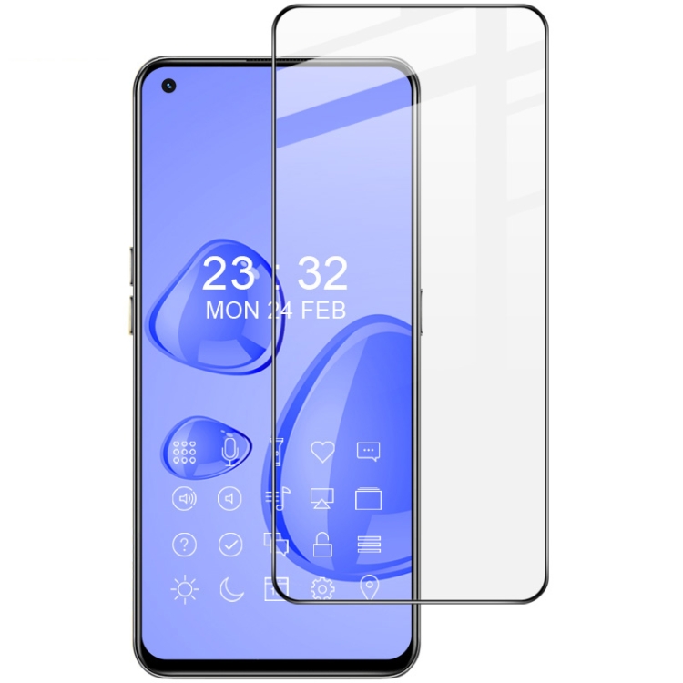 

For OPPO Realme Q3 / GT 5G IMAK 9H Surface Hardness Full Screen Tempered Glass Film Pro+ Series
