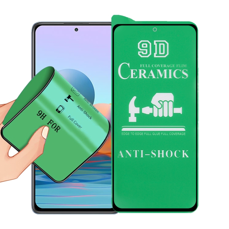 

For Xiaomi Redmi Note 10 Pro Max 9D Full Screen Full Glue Ceramic Film