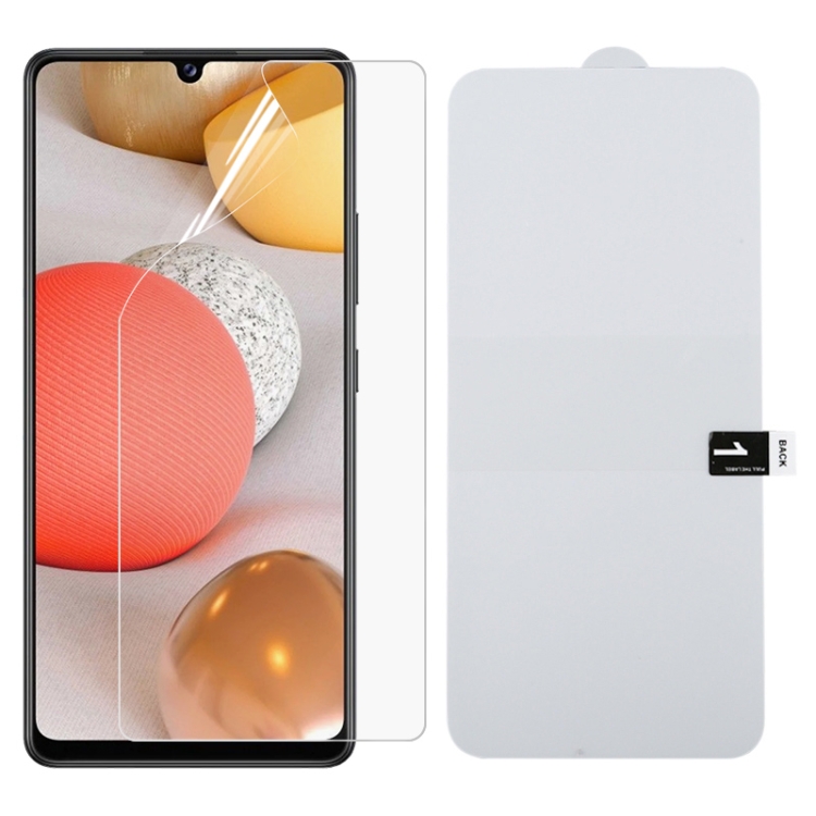 

For Samsung Galaxy A42 5G Full Screen Protector Explosion-proof Hydrogel Film