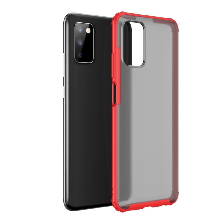 

For Samsung Galaxy A03s 164mm Four-corner Shockproof TPU + PC Protective Case(Red)
