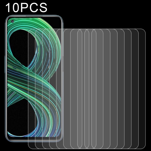 

For OPPO Realme 8 5G 10 PCS 0.26mm 9H 2.5D Tempered Glass Film