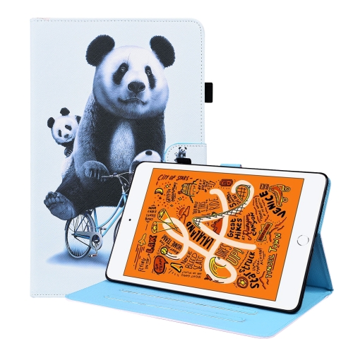 Pour  Kindle Fire 7 Motif animal Horizontal Flip Cuir Coating avec  porte-carte et cadre