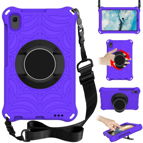 

For Lenovo Tab M8 FHD TB-8505F / TB-8705X 8.0 inch Spider King EVA Protective Case with Adjustable Shoulder Strap & Holder(Purple)