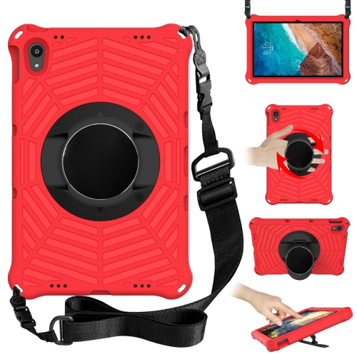 

For Lenovo Tab P11 TB-J606F / XiaoXin Pad 11 Spider King EVA Protective Case with Adjustable Shoulder Strap & Holder(Red)