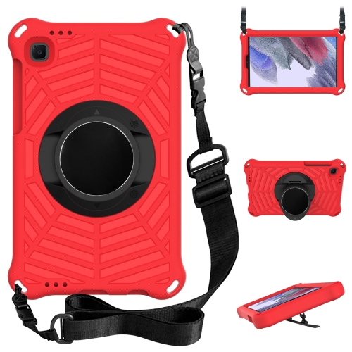 

For Samsung Galaxy Tab A7 Lite 8.7 SM-T220 / SM-T225 Spider King EVA Protective Case with Adjustable Shoulder Strap & Holder(Red)