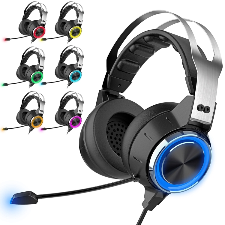 K15 Single Plug Gaming Headset with Microphone Light