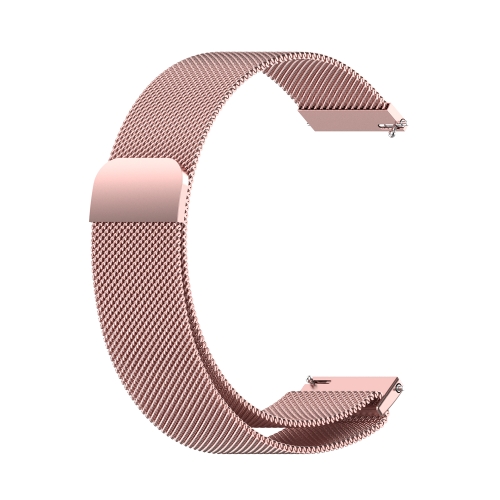 

For Huawei Watch 3 / 3 Pro 22mm Milanese Loop Watch Band(Rose Pink)