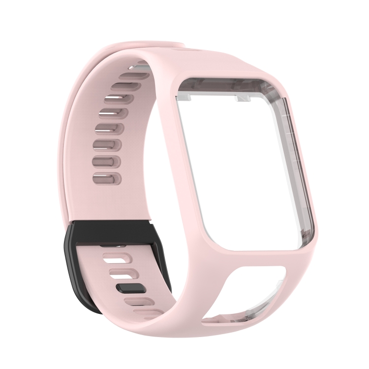 For Tomtom Silicone Watch Band(Rose Pink)