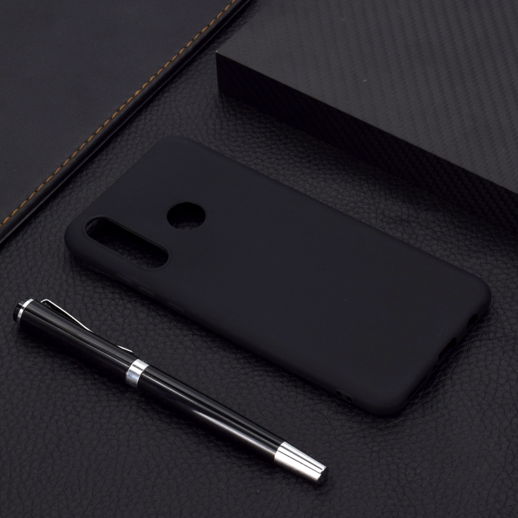 

For Huawei P30 Lite Candy Color TPU Case(Black)