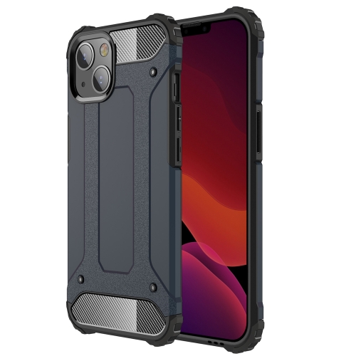 

For iPhone 13 Magic Armor TPU + PC Combination Case(Navy Blue)