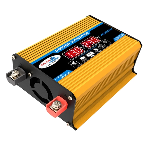 

Tang II Generation 12V to 110V 4000W Car Power Inverter(Yellow)