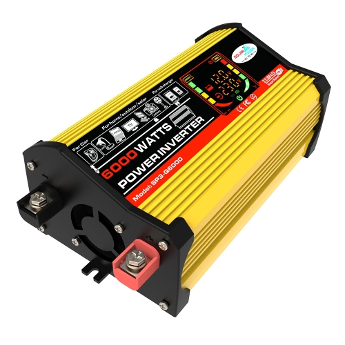 

Legend III Generation DC12V to AC220V 6000W Car Power Inverter with LED Display(Yellow)
