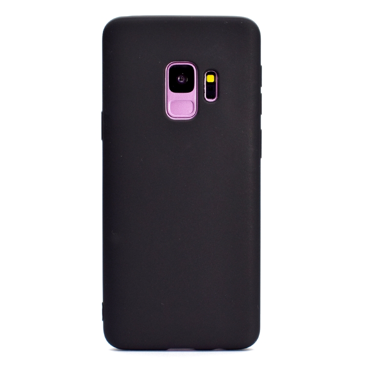 

For Galaxy S9 Candy Color TPU Case(Black)