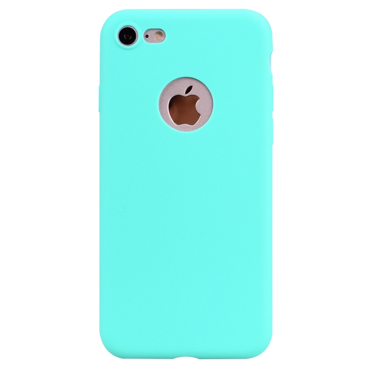 

For iPhone SE 2022 / SE 2020 / 8 / 7 Candy Color TPU Case(Green)