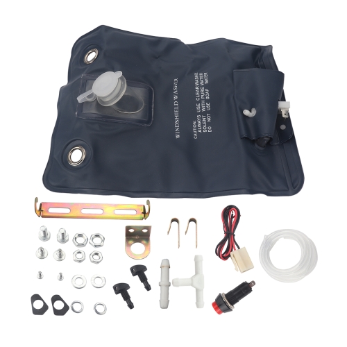 

A5801 Univasal 12V/1L Windscreen Washer Pump Bag Kit 151286776374