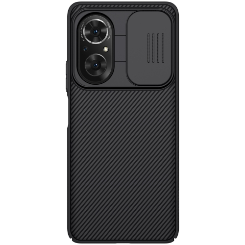 

For Honor 50 SE NILLKIN Black Mirror Series PC Camshield Full Coverage Dust-proof Scratch Resistant Case(Black)