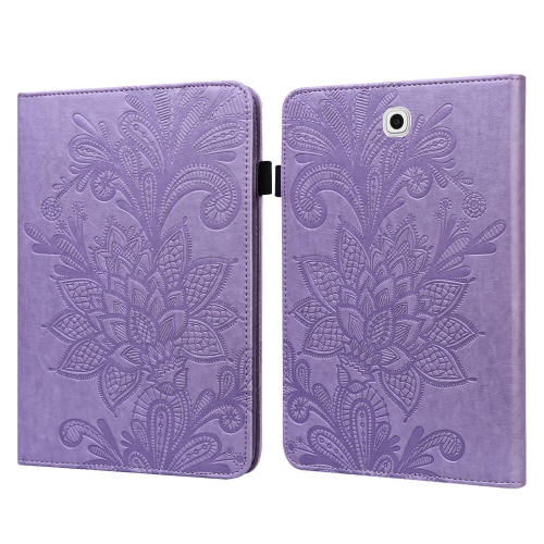 

For Samsung Galaxy Tab S2 9.7 T810/T815 Lace Flower Embossing Pattern Horizontal Flip Leather Case with Holder & Card Slots & Wallet & Photo Frame(Purple)