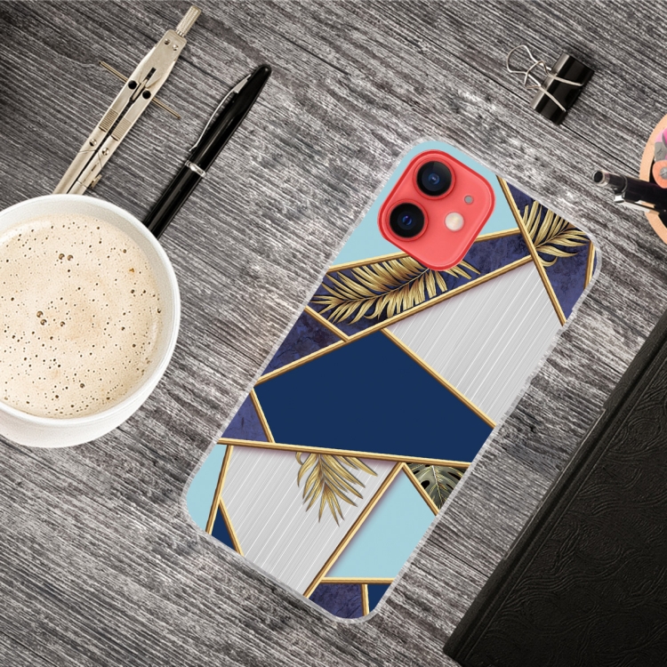 

B Series Marble Pattern TPU Protective Case For iPhone 13(GK-A22)