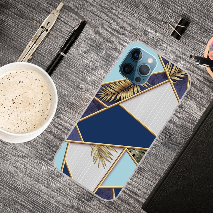 

B Series Marble Pattern TPU Protective Case For iPhone 13 Pro Max(GK-A22)
