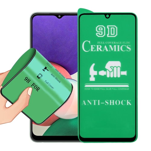 

For Samsung Galaxy A22 5G 9D Full Screen Full Glue Ceramic Film