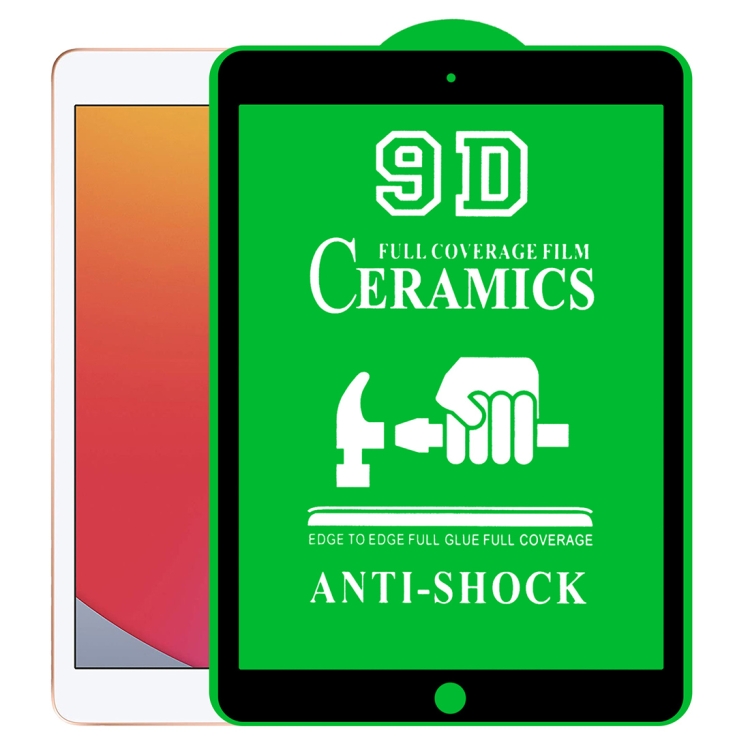 

9D Full Screen Full Glue Ceramic Film For iPad 10.2 2021 / 2020 / 2019