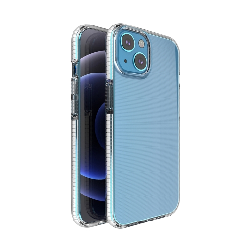

TPU Double-color Shockproof Protective Case For iPhone 13(White)