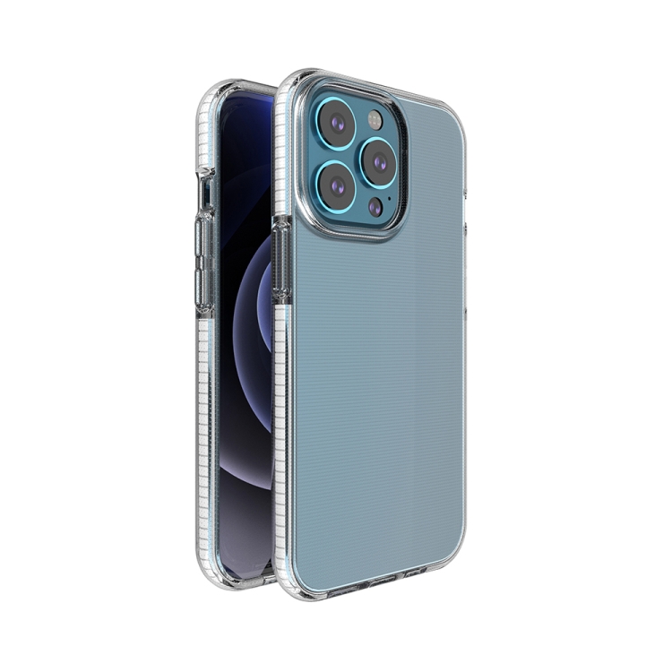 

TPU Double-color Shockproof Protective Case For iPhone 13 Pro(White)