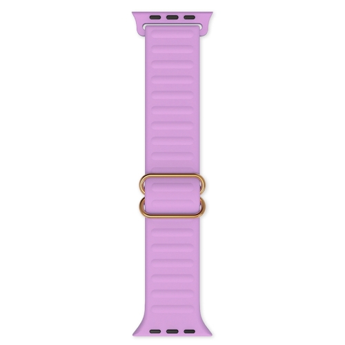 Bracelet en silicone rose clair pour Apple Watch Ultra 49mm / Series 8 & 7  45mm / SE